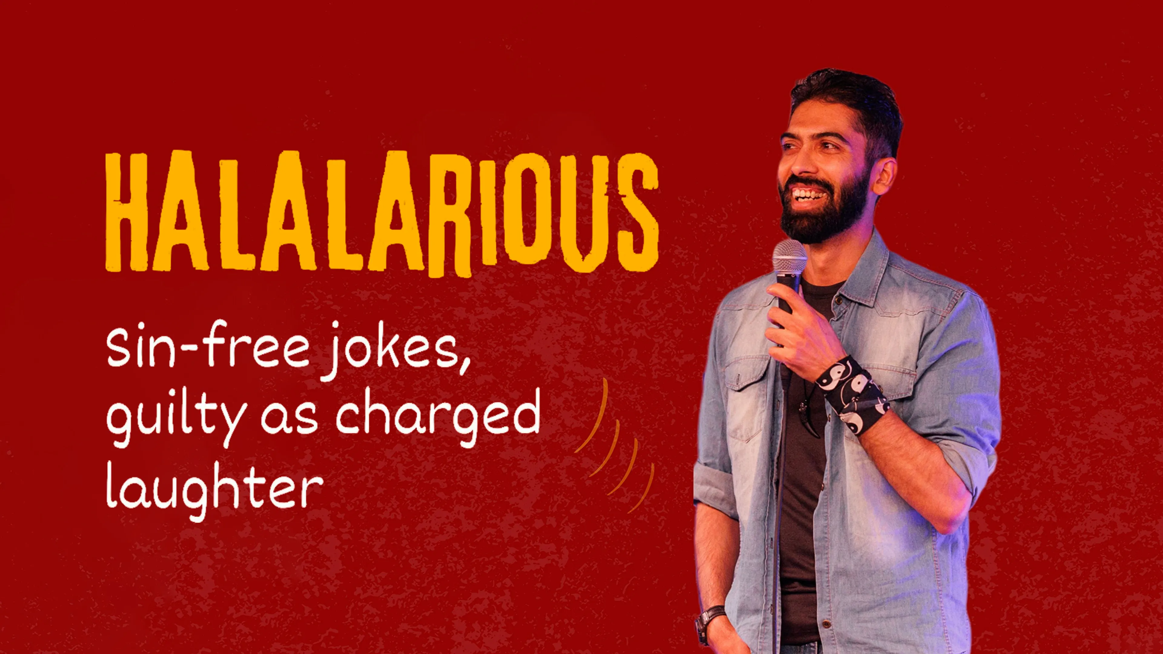 Halalarious: Sinfree Jokes Guilty as Charged Laughter poster
